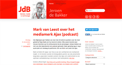 Desktop Screenshot of jeroendebakker.nl